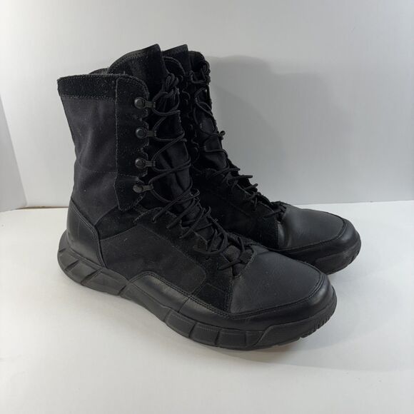 Oakley SI Light Patrol Boot Lace Up Military Police Mens Size 13 Black - Picture 1 of 8